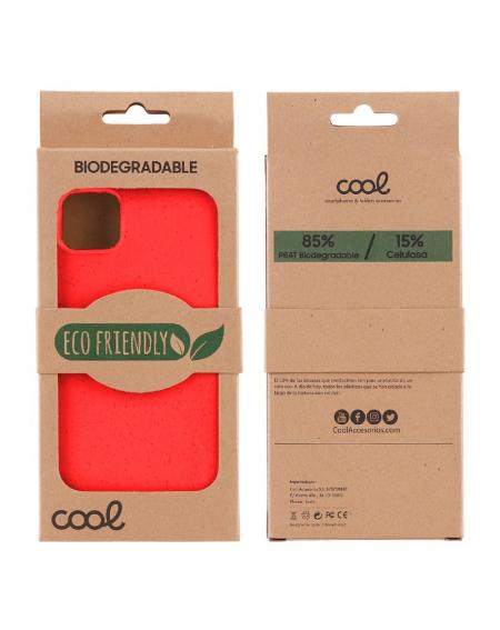 Carcasa COOL para Xiaomi Redmi 10C Eco Biodegradable Rojo