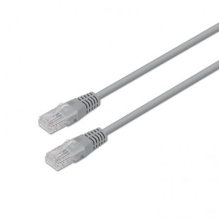 Cable de Red RJ45 UTP Aisens A133-0183 Cat.5e/ 10m/ Gris - Imagen 1