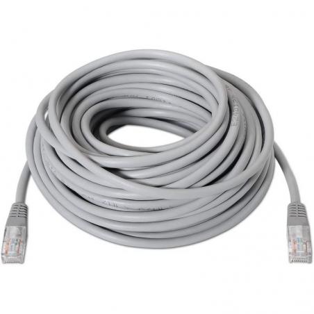 Cable de Red RJ45 UTP Aisens A133-0183 Cat.5e/ 10m/ Gris - Imagen 2