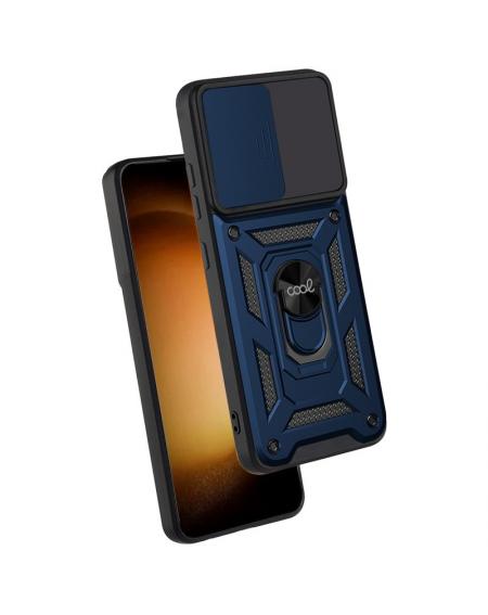 Carcasa COOL para Samsung S911 Galaxy S23 Hard Ring Marino