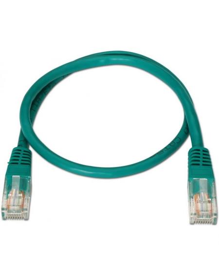 Cable de Red RJ45 UTP Aisens A133-0193 Cat.5e/ 50cm/ Verde - Imagen 2