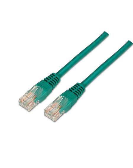 Cable de Red RJ45 UTP Aisens A133-0194 Cat.5e/ 1m/ Verde - Imagen 1