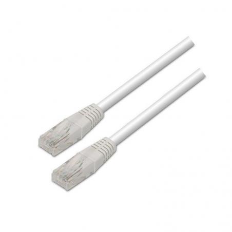 Cable de Red RJ45 UTP Aisens A133-0198 Cat.5e/ 2m/ Blanco - Imagen 1