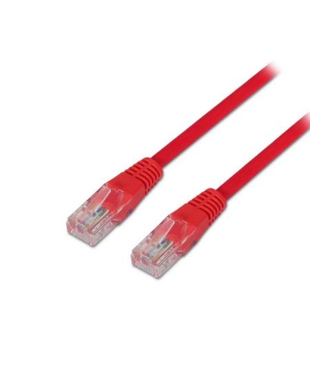Cable de Red RJ45 UTP Aisens A135-0239 Cat.6/ 2m/ Rojo - Imagen 1