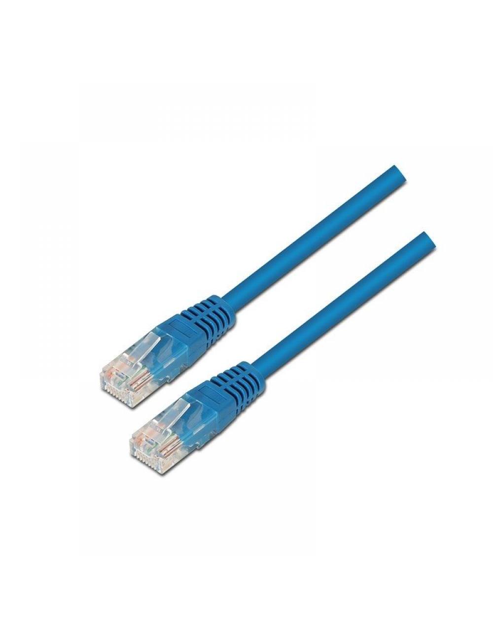 Cable de Red RJ45 UTP Aisens A135-0241 Cat.6/ 0.5m/ Azul - Imagen 1