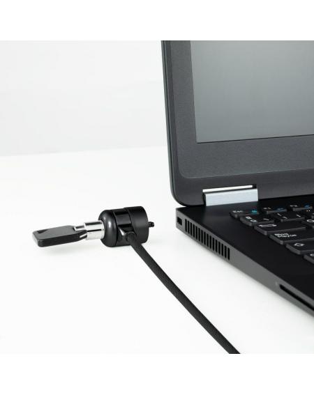 Cable de Seguridad para Portátiles TooQ TQCLKC0025-G/ 1.5m