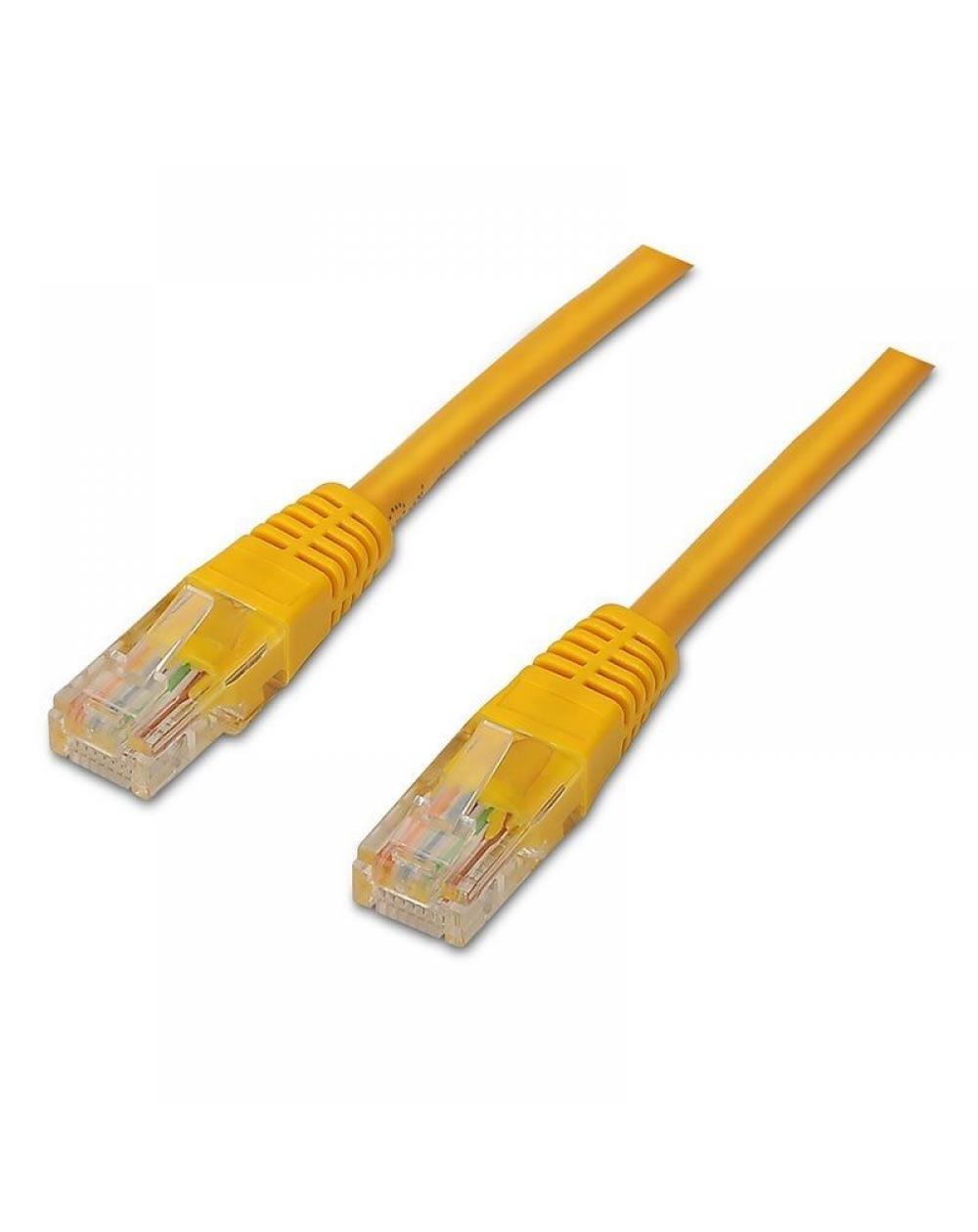 LATIGUILLO DE RED AISENS A135-0255 - RJ45 - UTP - CAT6 - 2M - AMARILLO - Imagen 1