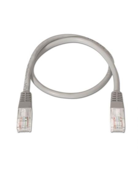 Cable de Red RJ45 UTP Aisens A135-0266 Cat.6/ 1m/ Gris - Imagen 2