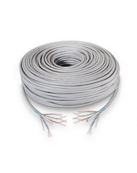 Bobina de Cable RJ45 FTP Aisens A136-0281 Cat.6/ 100m/ Gris - Imagen 2