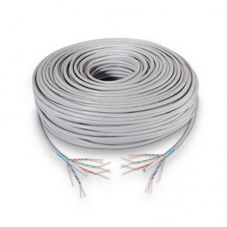 Bobina de Cable RJ45 FTP Aisens A136-0281 Cat.6/ 100m/ Gris - Imagen 2