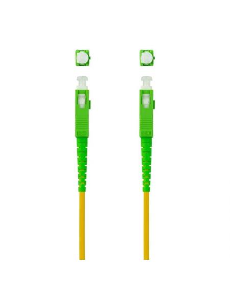 Cable de Fibra Óptica G657A2 Nanocable 10.20.0030/ LSZH/ 30m/ Amarillo