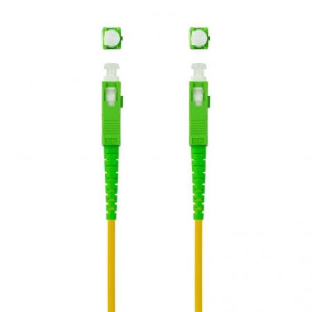 Cable de Fibra Óptica G657A2 Nanocable 10.20.0030/ LSZH/ 30m/ Amarillo