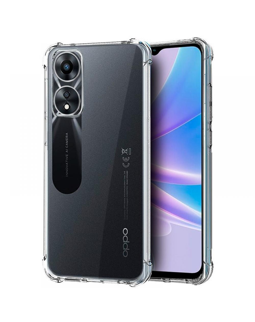 Carcasa COOL para Oppo A78 5G AntiShock Transparente