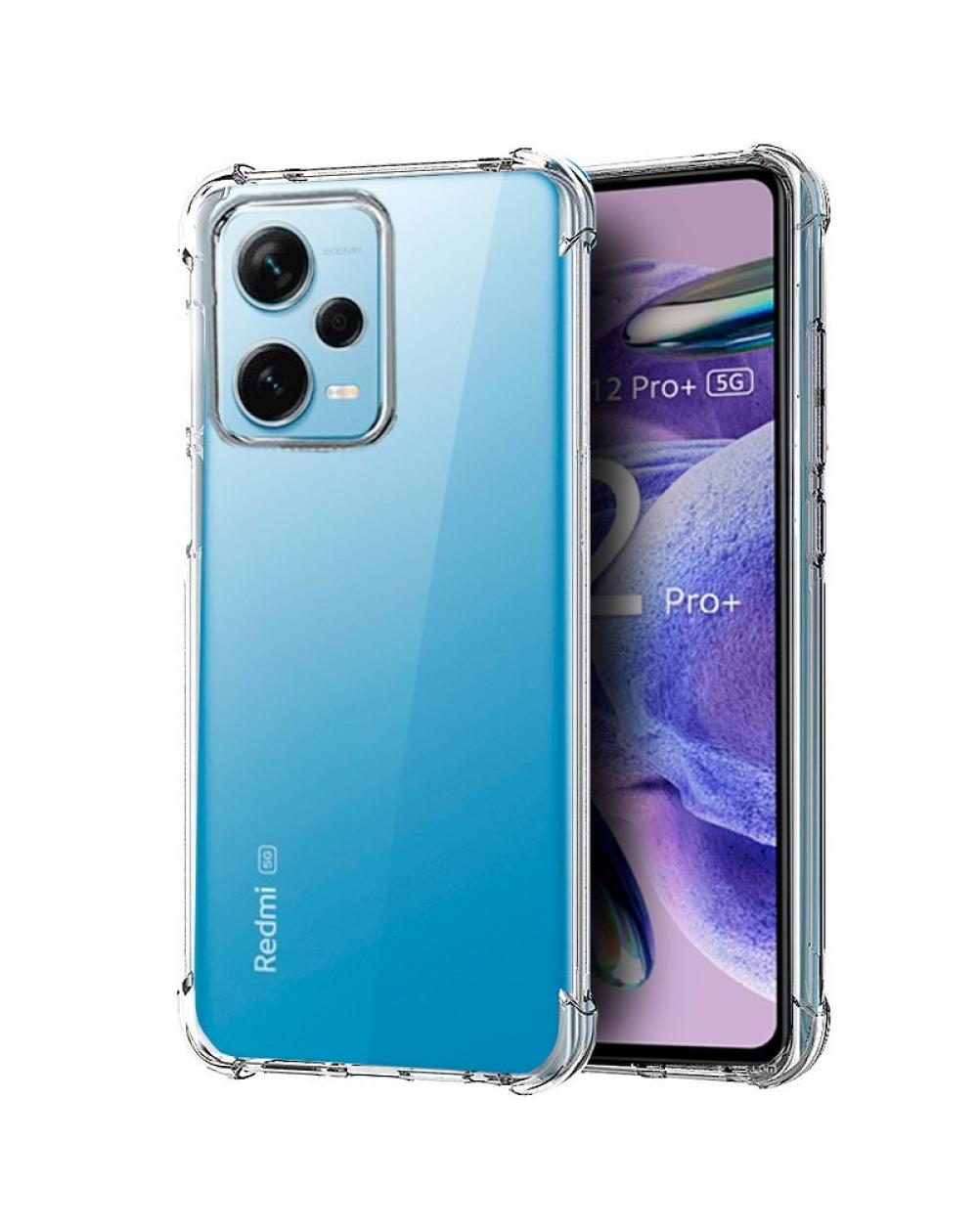 Carcasa COOL para Xiaomi Redmi Note 12 Pro Plus 5G AntiShock Transparente