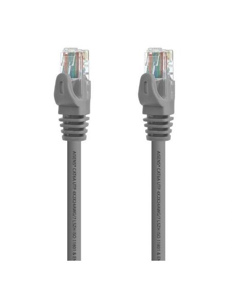 Cable de Red RJ45 UTP Aisens A145-0328 Cat.6A/ 3m/ Gris - Imagen 1