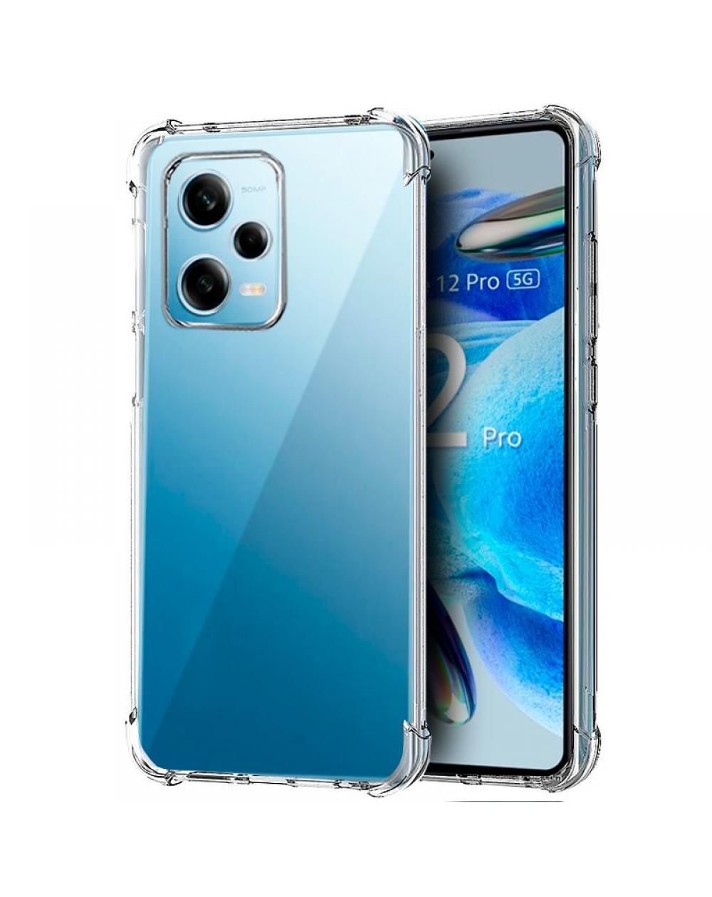 Carcasa COOL para Xiaomi Redmi Note 12 Pro 5G AntiShock Transparente