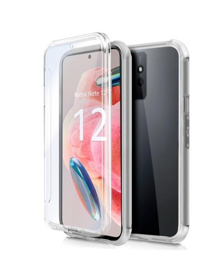Funda COOL Silicona 3D para Xiaomi Redmi Note 12 (Transparente Frontal + Trasera)