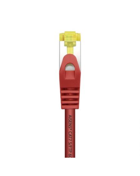 Cable de Red RJ45 SFTP Aisens A146-0469 Cat.7/ 50cm/ Rojo - Imagen 2