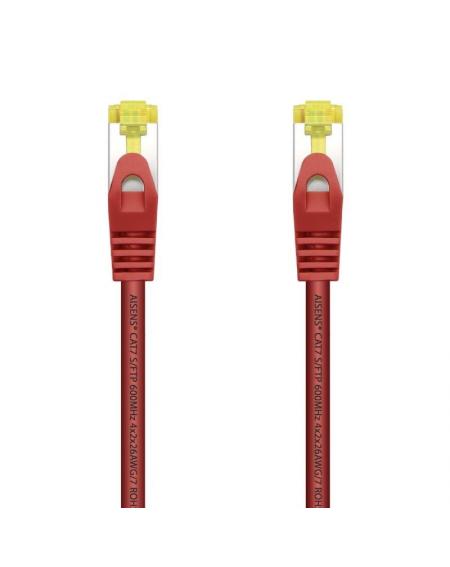 Cable de Red RJ45 SFTP Aisens A146-0471 Cat.7/ 2m/ Rojo - Imagen 1