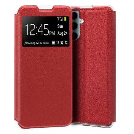 Funda COOL Flip Cover para Samsung A346 Galaxy A34 5G Liso Rojo