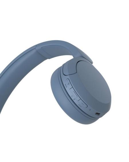 Auriculares inalámbricos Sony WH-CH520/ con Micrófono/ Bluetooth/ Azules