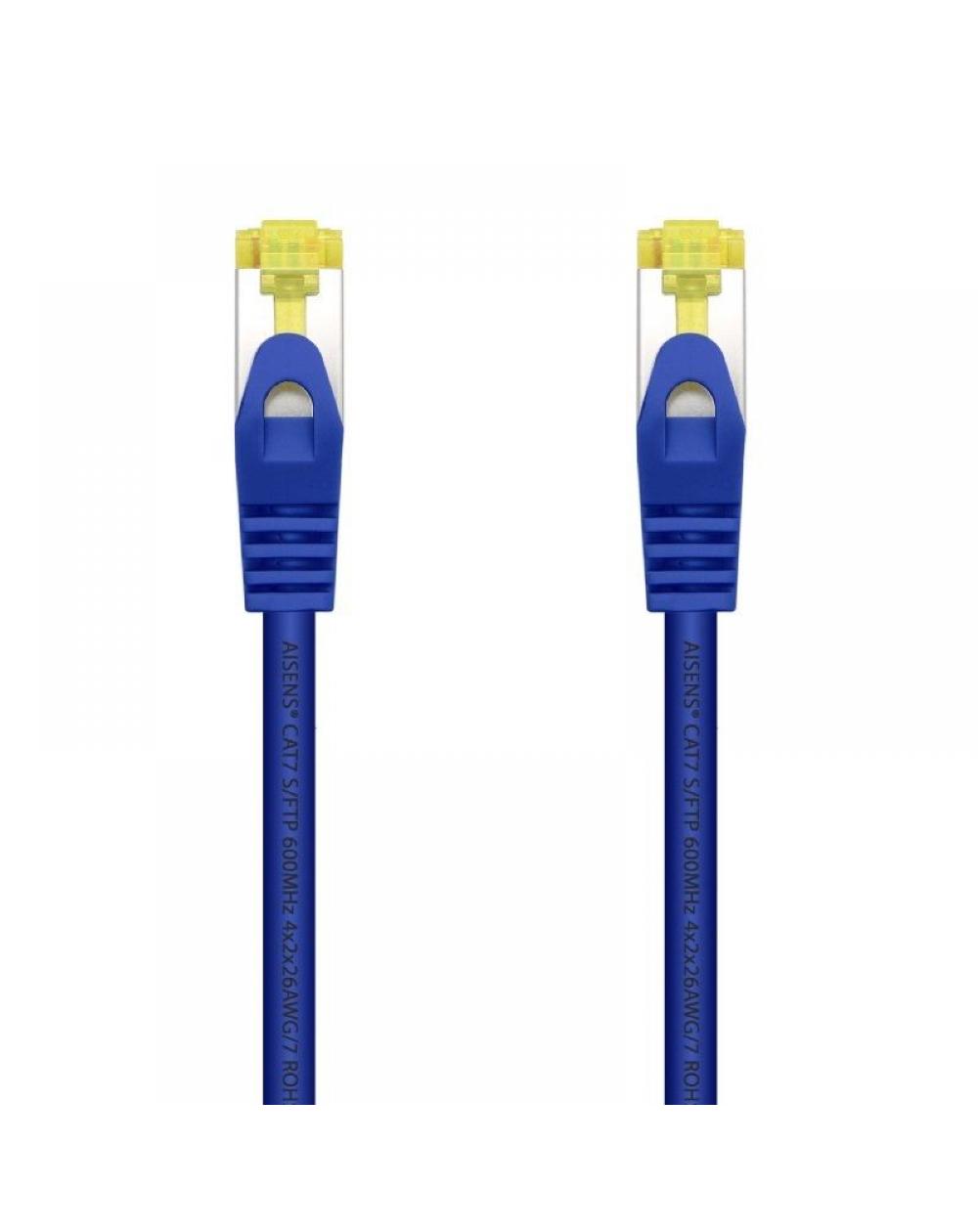 Cable de Red RJ45 SFTP Aisens A146-0478 Cat.7/ 1m/ Azul - Imagen 1