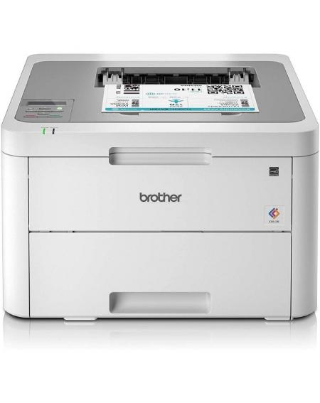 Impresora Láser Color Brother HL-L3210CW WiFi/ Blanca