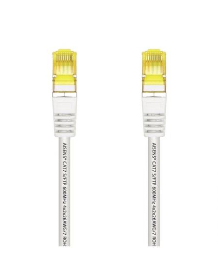 Cable de Red RJ45 SFTP Aisens A146-0488 Cat.7/ 25cm/ Blanco - Imagen 3