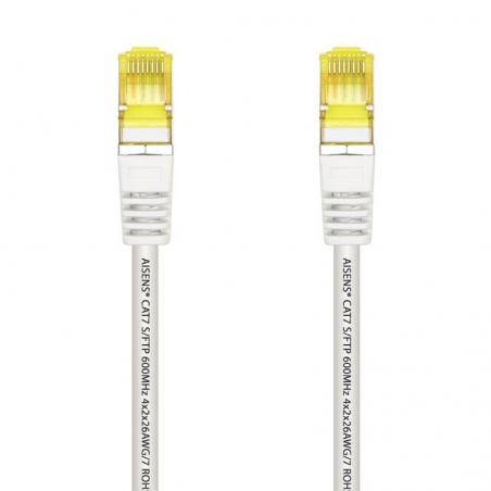 Cable de Red RJ45 SFTP Aisens A146-0488 Cat.7/ 25cm/ Blanco - Imagen 3