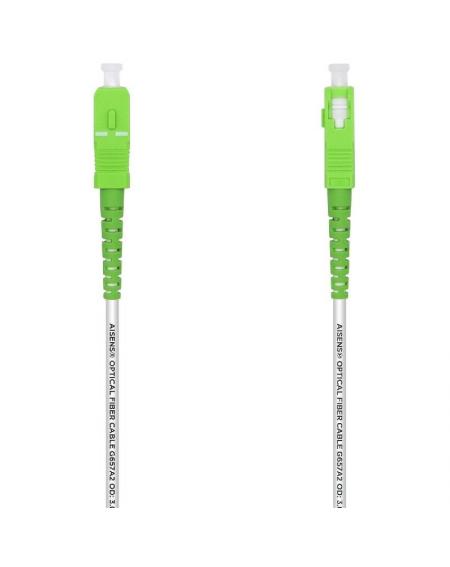 Cable de Fibra Óptica G657A2 3.0 Aisens A152-0495/ LSZH/ 3m/ Blanco - Imagen 3