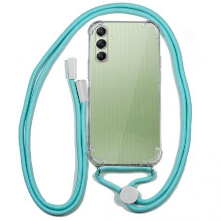 Carcasa COOL para Samsung A145 Galaxy A14 / A14 5G Cordón Celeste