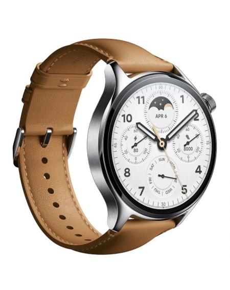 Smartwatch Xiaomi Watch S1 Pro/ Notificaciones/ Frecuencia Cardíaca/ GPS/ Plata