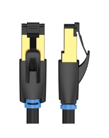 Cable de Red RJ45 SFTP Vention IKABH Cat.8/ 2m/ Negro