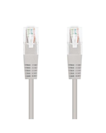 Cable de Red RJ45 UTP Nanocable 10.20.0100-L30 Cat.5e/ 30cm/ Gris - Imagen 3