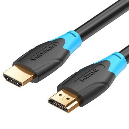 Cable HDMI 2.0 4K Vention AACBF/ HDMI Macho - HDMI Macho/ 1m/ Negro