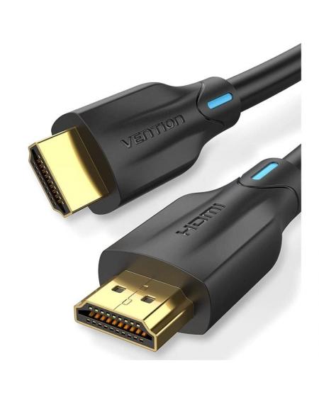 Cable HDMI 2.1 8K Vention AANBH/ HDMI Macho - HDMI Macho/ 2m/ Negro