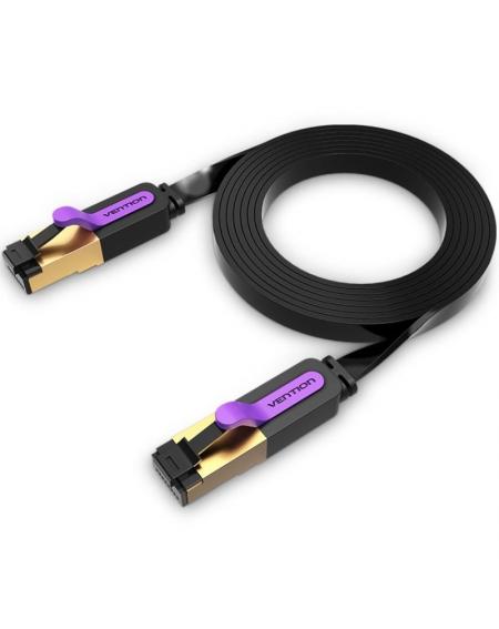 Cable de Red RJ45 STP Vention ICABG Cat.7/ 1.5m/ Negro