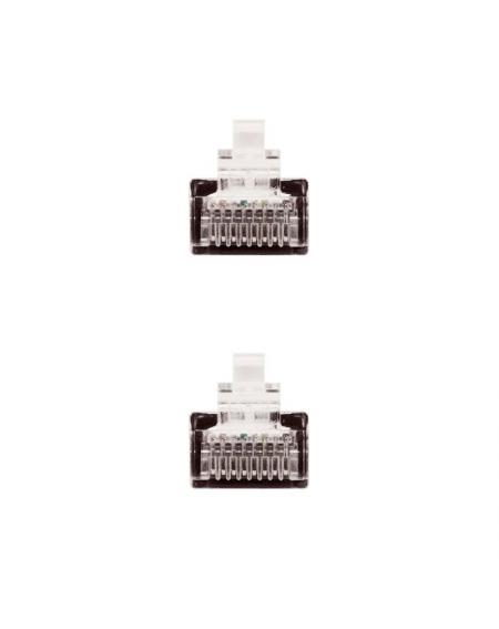 Cable de Red RJ45 UTP Nanocable 10.20.0102-BK Cat.5e/ 2m/ Negro - Imagen 3