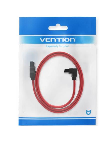 Cable SATA Vention KDDRD/ SATA Hembra - SATA Hembra/ 50cm/ Rojo