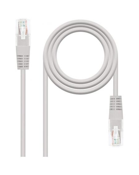 Cable de Red RJ45 UTP Nanocable 10.20.0120 Cat.5e/ 20m/ Gris - Imagen 2