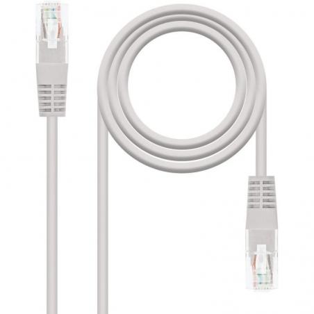 Cable de Red RJ45 UTP Nanocable 10.20.0120 Cat.5e/ 20m/ Gris - Imagen 2