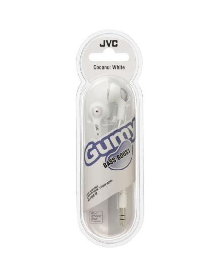 Auriculares JVC HA-F160-W-E/ Jack 3.5/ Blancos