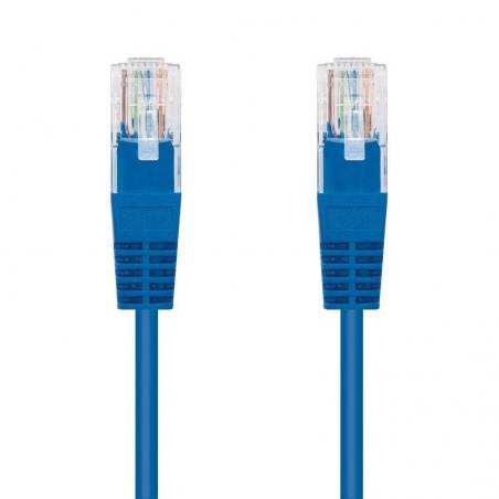 Cable de Red RJ45 UTP Nanocable 10.20.0400-BL Cat.6/ 50cm/ Azul - Imagen 1