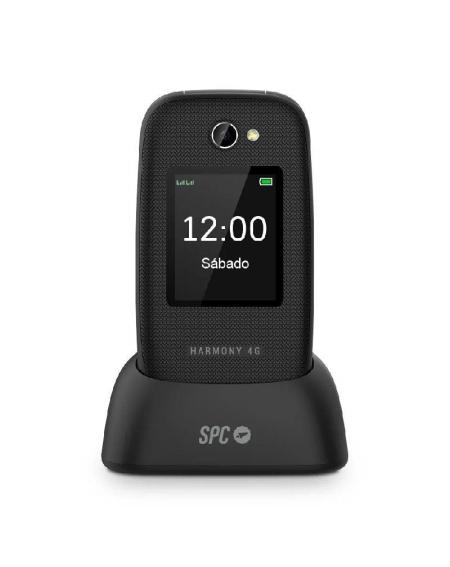 Teléfono Móvil SPC Harmony 4G para Personas Mayores/ Negro