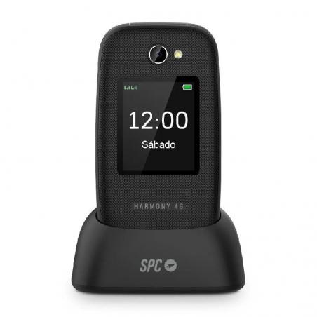 Teléfono Móvil SPC Harmony 4G para Personas Mayores/ Negro