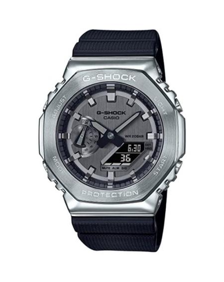 Reloj Analógico y Digital Casio G-Shock Metal GM-2100-1AER/ 49mm/ Negro