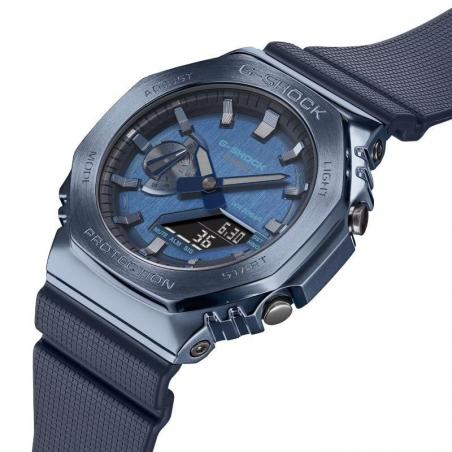 Reloj Analógico y Digital Casio G-Shock Metal GM-2100N-2AER/ 49mm/ Azul