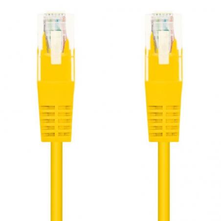 Cable de Red RJ45 UTP Nanocable 10.20.0400-L30 Cat.6/ 30cm/ Amarillo - Imagen 2