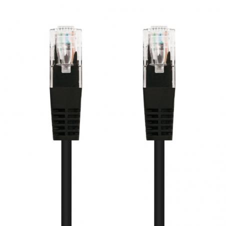 Cable de Red RJ45 UTP Nanocable 10.20.0401-BK/ Cat.6/ 1m/ Negro - Imagen 2