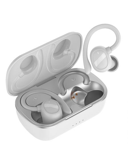 Auriculares Stereo Bluetooth Earbuds Inalámbricos COOL Fit Sport Blanco